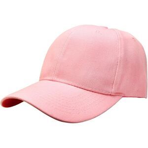 Unisex Pink Athletic Adjustable Size Strap Casual Running Classic Baseball Cap